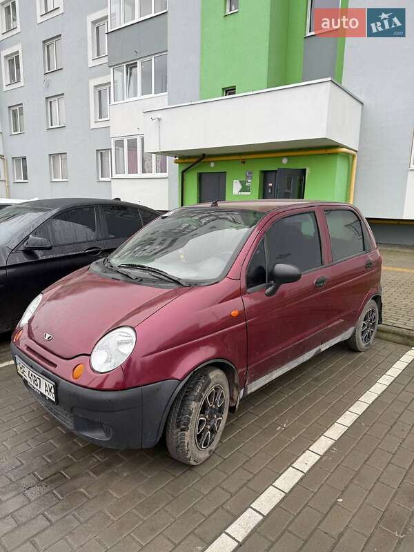 Daewoo Matiz 2007 Daewoo Matiz 2007