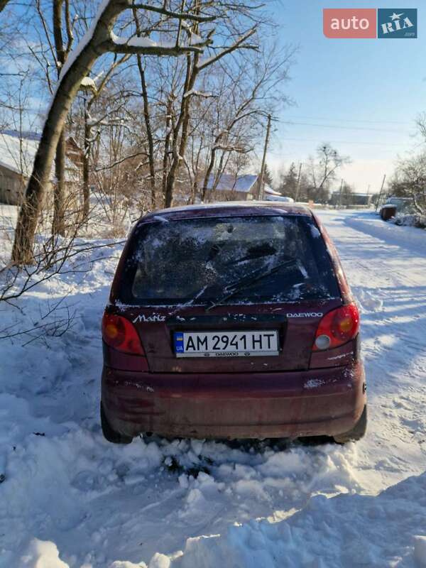 Хэтчбек Daewoo Matiz 2007 в Звягеле фото 4 Хэтчбек Daewoo Matiz 2007 в Звягеле
