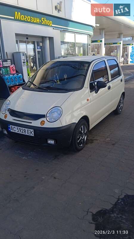 Daewoo Matiz 2009 Daewoo Matiz 2009
