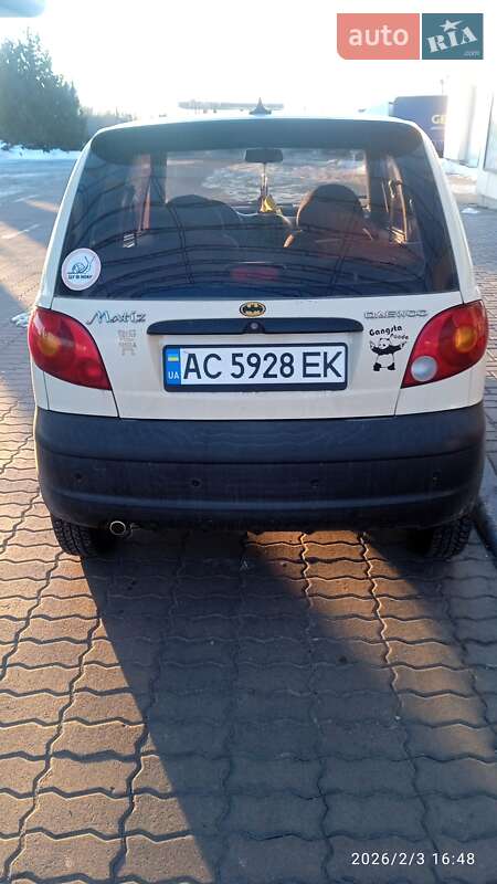 Хэтчбек Daewoo Matiz 2009 в Любомле фото 4 Хэтчбек Daewoo Matiz 2009 в Любомле