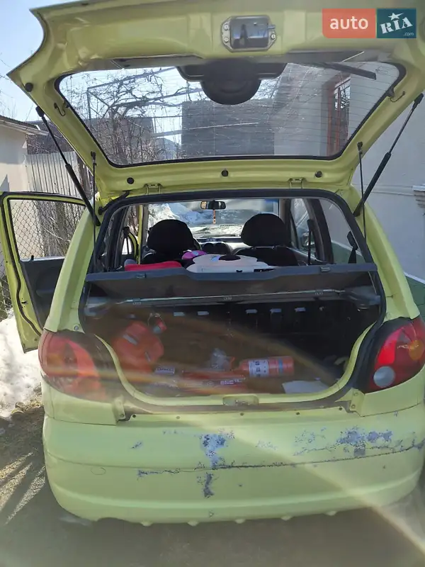 Daewoo Matiz 2008 VIN XWB4A11BD8A162907 фото оголошення 9 з 36
