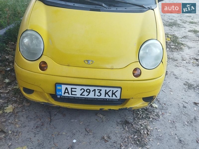 Daewoo Matiz, фото з оголошення