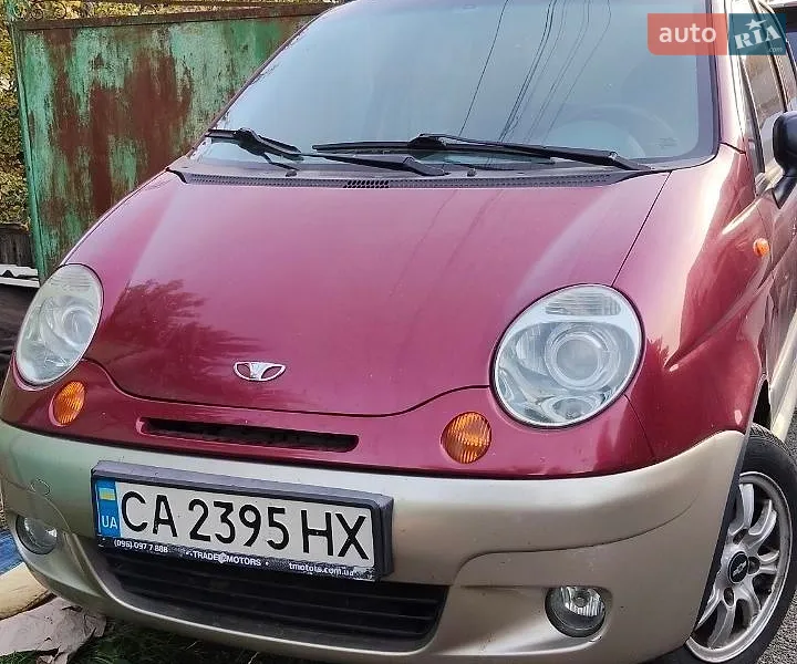 Daewoo Matiz 2012