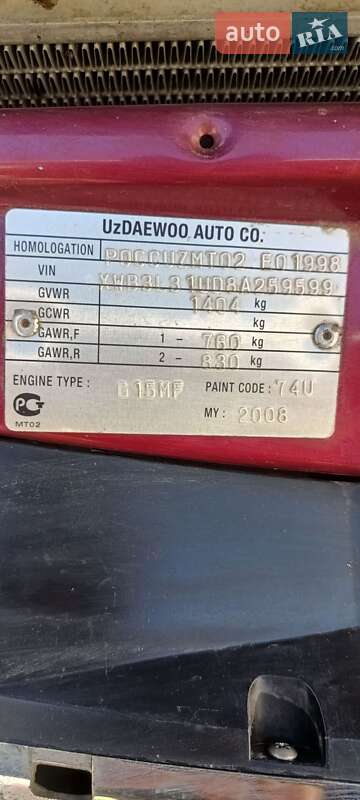 Седан Daewoo Nexia 2007 в Стрые