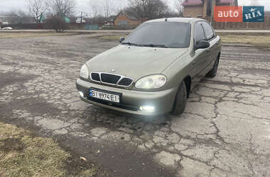 Седан Daewoo Sens 2006 в Полтаві