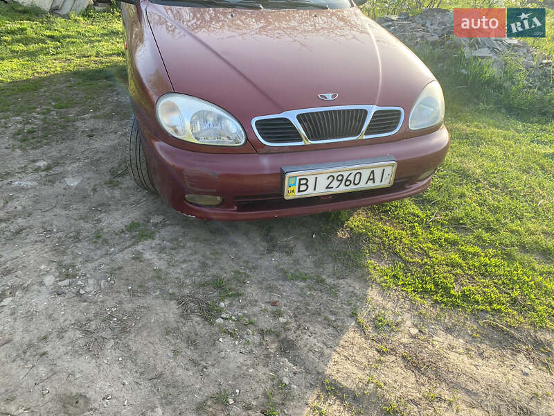 Седан Daewoo Sens 2006 в Полтаві