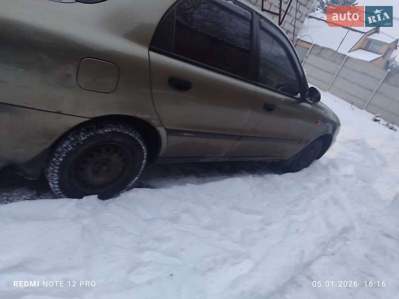 Седан Daewoo Sens 2002 в Полтаві