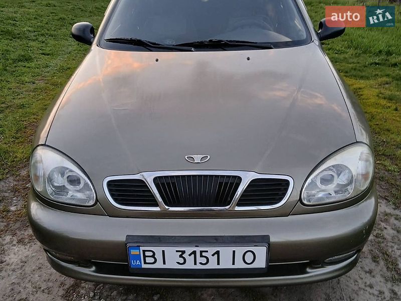 2005 Daewoo Sens, VIN Y6DT1311060260647:plate — фото 1 (autoria)