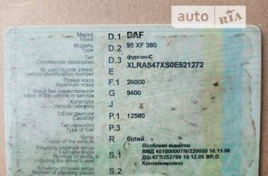 Тентованый DAF 85 2002 в 
