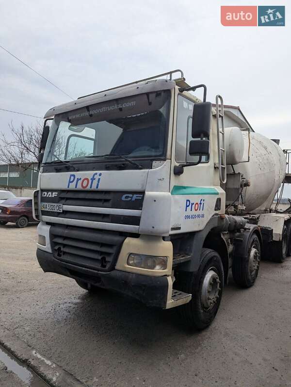 2007 DAF CF-85, VIN XLRAD85XC0E732953:plate — фото 1 (autoria)