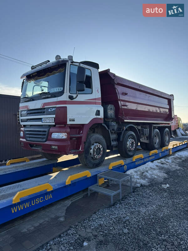 2006 DAF CF-85, VIN XLRAD85XC0E674800:plate — фото 1 (autoria)