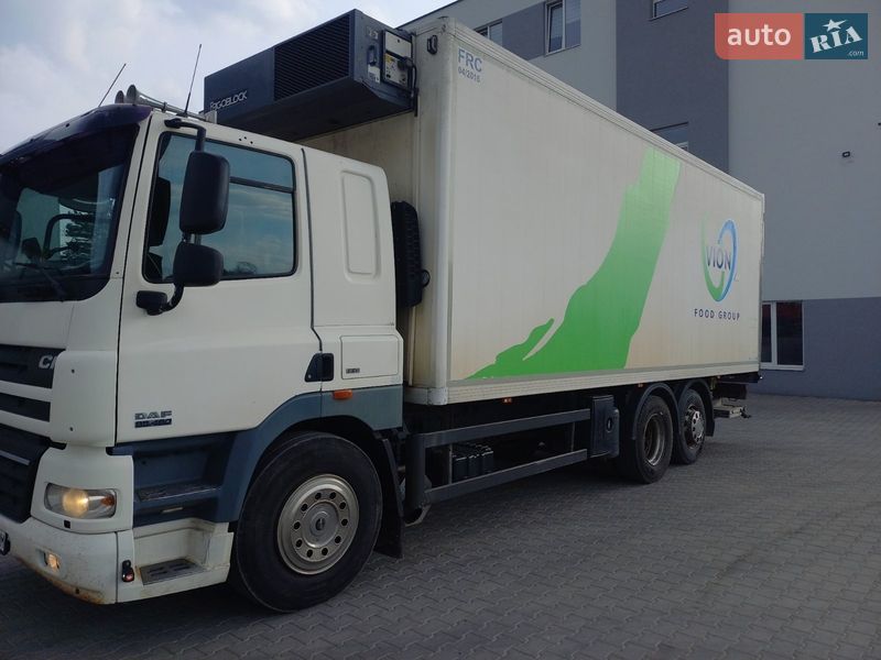 2010 DAF CF-85, VIN XLRAS85MC0E874888:plate — фото 1 (autoria)