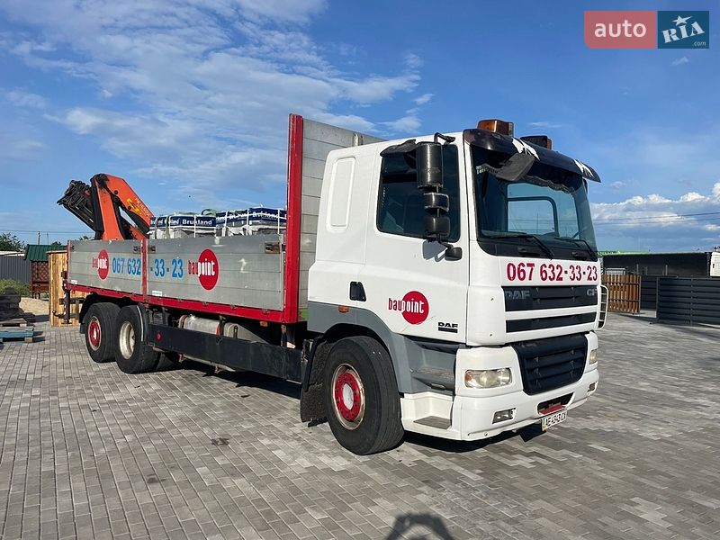 Кран-манипулятор DAF CF 85 2002 в Новомосковске