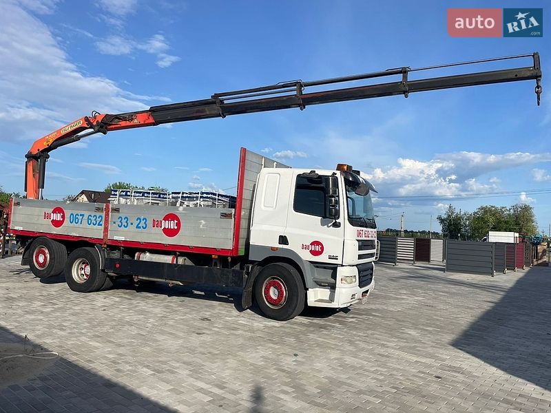 Кран-манипулятор DAF CF 85 2002 в Новомосковске