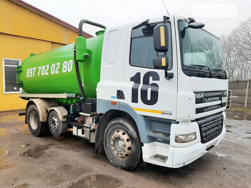 Машина ассенизатор (вакуумная) DAF CF 2013 в 