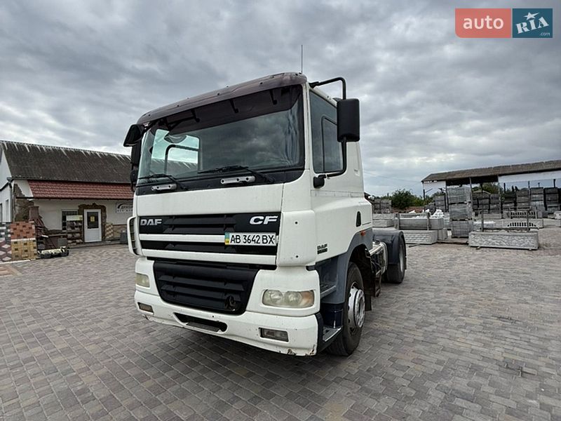 2006 DAF CF, VIN XLRTE85XC0E725151:plate — фото 1 (autoria)