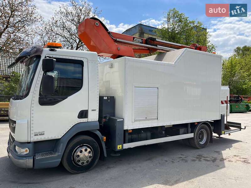 2009 DAF FA, VIN XLRAE45FF0L354162:plate — фото 1 (autoria)