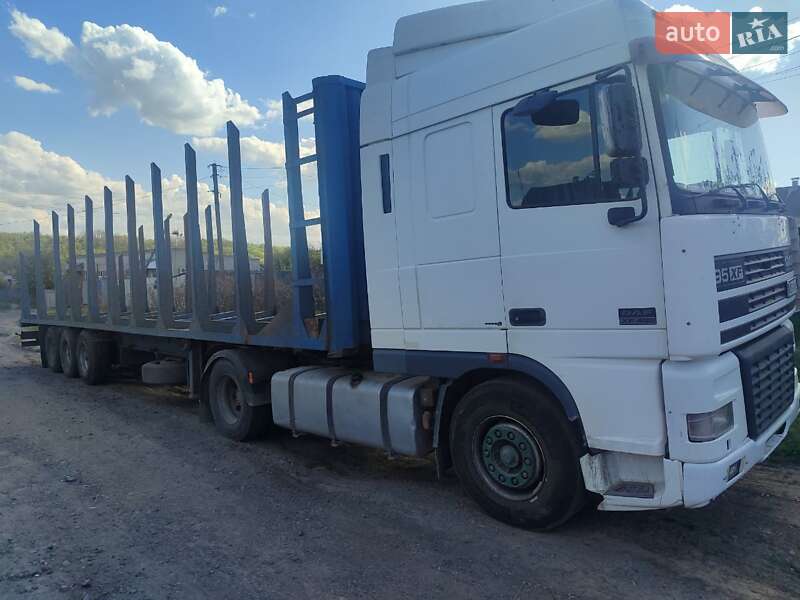 Лесовоз / Сортиментовоз DAF FT 95 2002 в Виннице