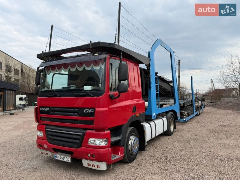 2013 DAF FT, VIN XLRTE85MC0E987929:plate — фото 1 (autoria)