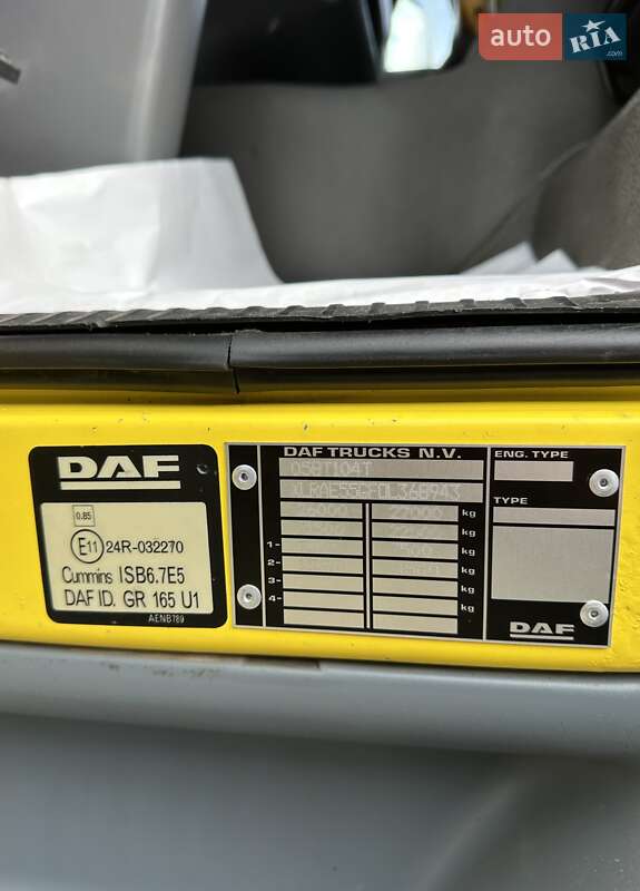 Кран-манипулятор DAF LF 2012 в Тернополе
