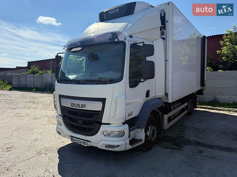 2014 DAF LF, VIN XLRAEL2700L438547:plate — фото 1 (autoria)