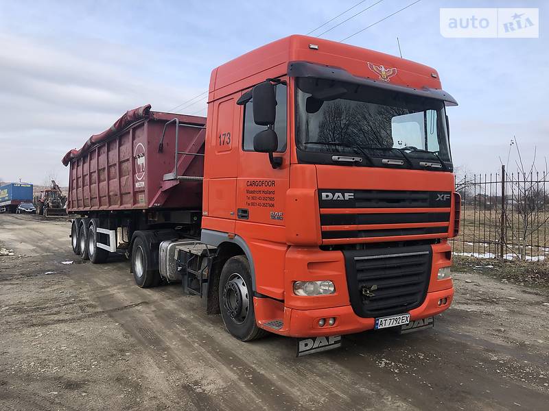 Тягач DAF XF 105 2008 в Калуше