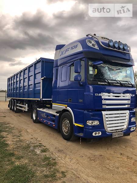 Тягач DAF XF 105 2008 в Коростышеве