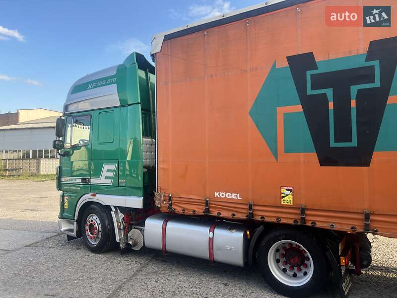 Тягач DAF XF 105 2011 в Шептицькому