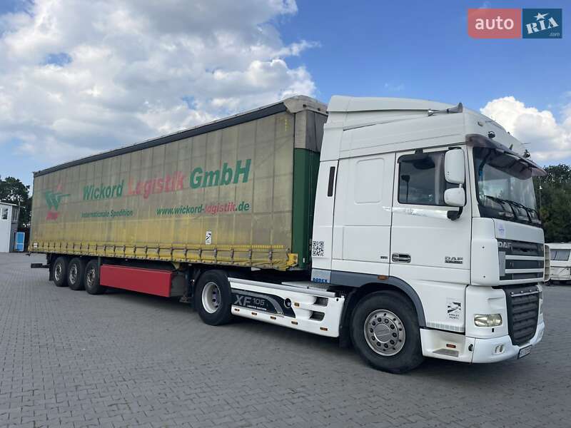 Тягач DAF XF 105 2009 в Луцьку фото 4 Тягач DAF XF 105 2009 в Луцьку