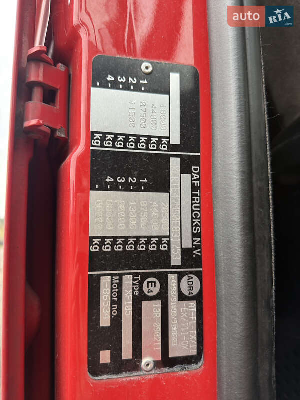 Тягач DAF XF 105 2008 в Києві фото 25 Тягач DAF XF 105 2008 в Києві