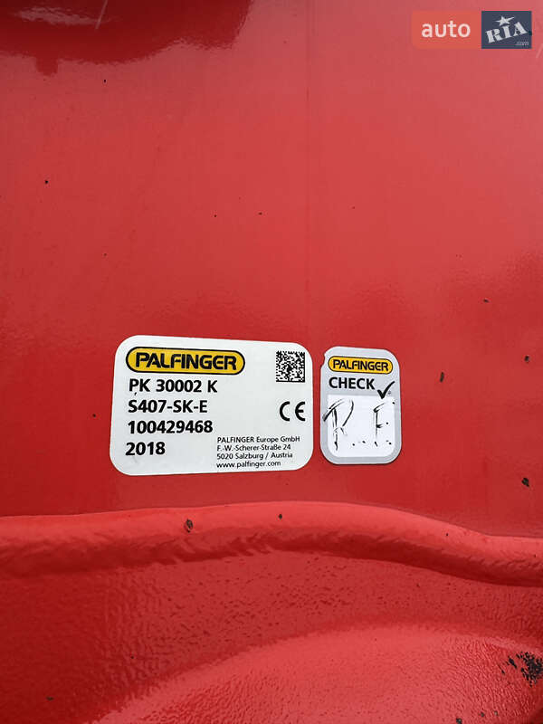 Кран-манипулятор DAF XF 105 2018 в Виннице