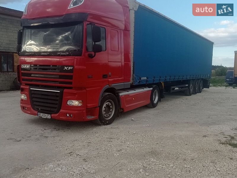 Тягач DAF XF 105 2006 в Дрогобыче
