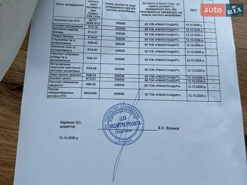 Тягач DAF XF 106 2016 в Самборе документ