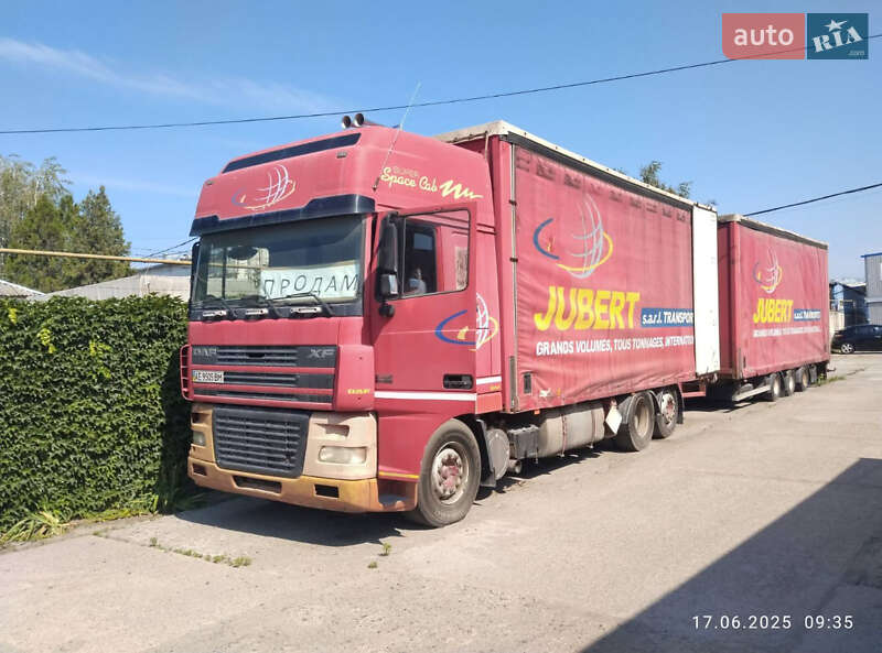Тентований DAF XF 95.480 2004 в Дніпрі