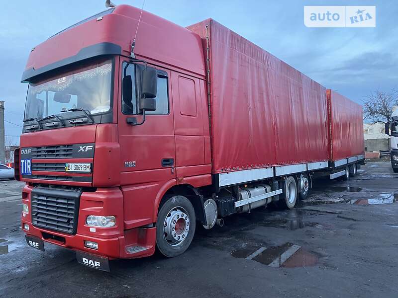 Тентованый DAF XF 95 2005 в Кременчуге