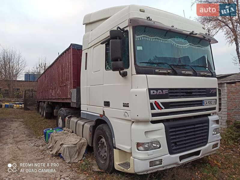 Тягач DAF XF 95 2005 в Золотоноше