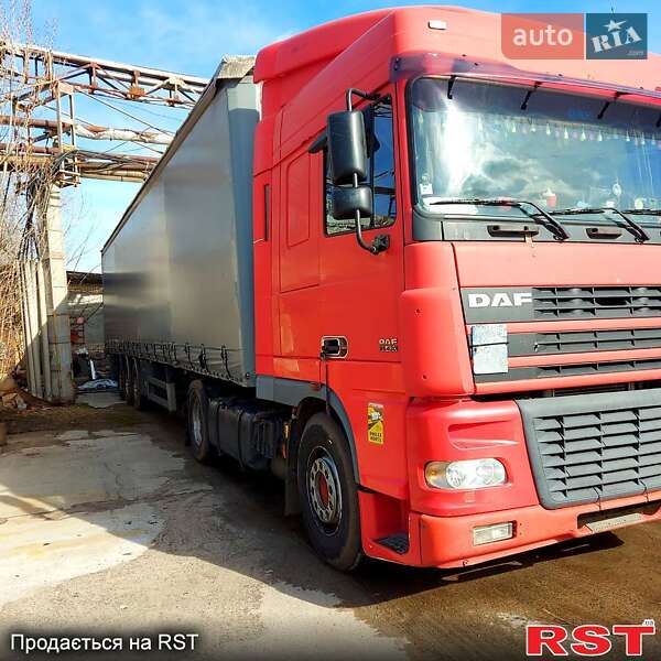Тентованый DAF XF 95 2004 в 