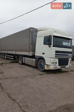 Тентованый DAF XF 95 1999 в Подольске