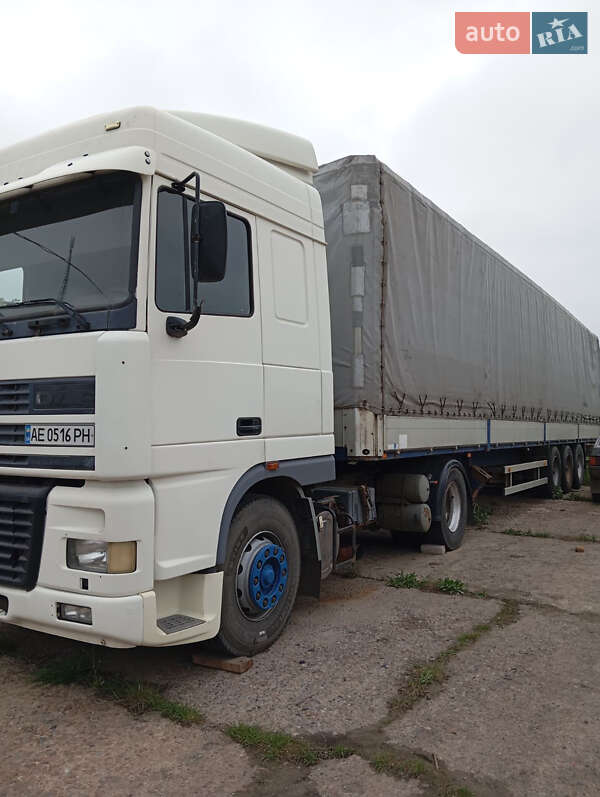 Тентованый DAF XF 95 1999 в Подольске