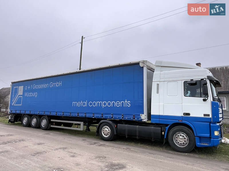 Тягач DAF XF 95 2000 в Рокитном