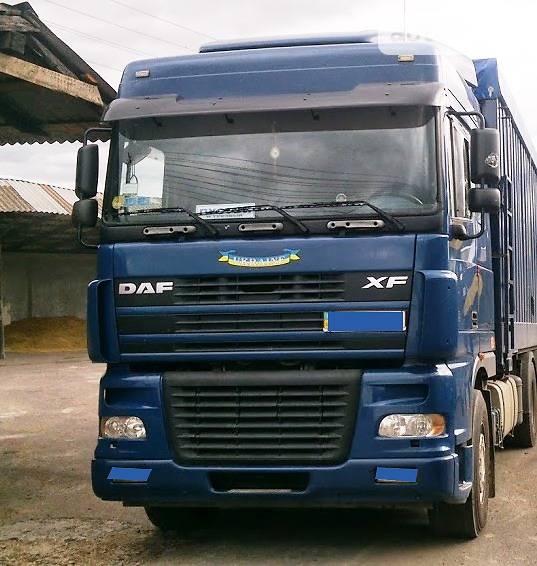 Контейнеровоз DAF XF 2006 в Тячеве