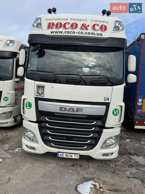 2014 DAF XF, VIN XLRTEH4300G028759:plate — фото 1 (autoria)
