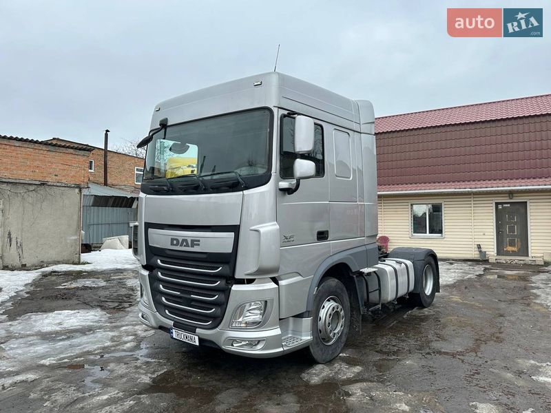 2014 DAF XF, VIN XLRTEH4100G024588:plate — фото 1 (autoria)