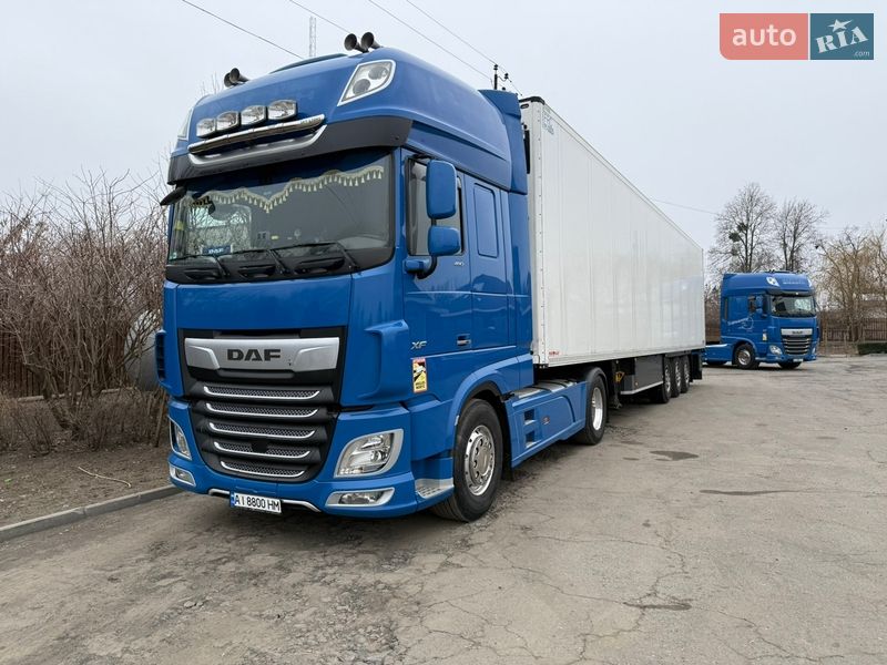 2018 DAF XF, VIN XLRTEH4300G229745:plate — фото 1 (autoria)