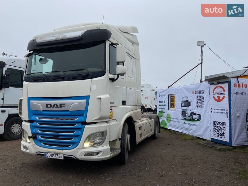 2017 DAF XF, VIN XLRTEH4300G183875:plate — фото 1 (autoria)