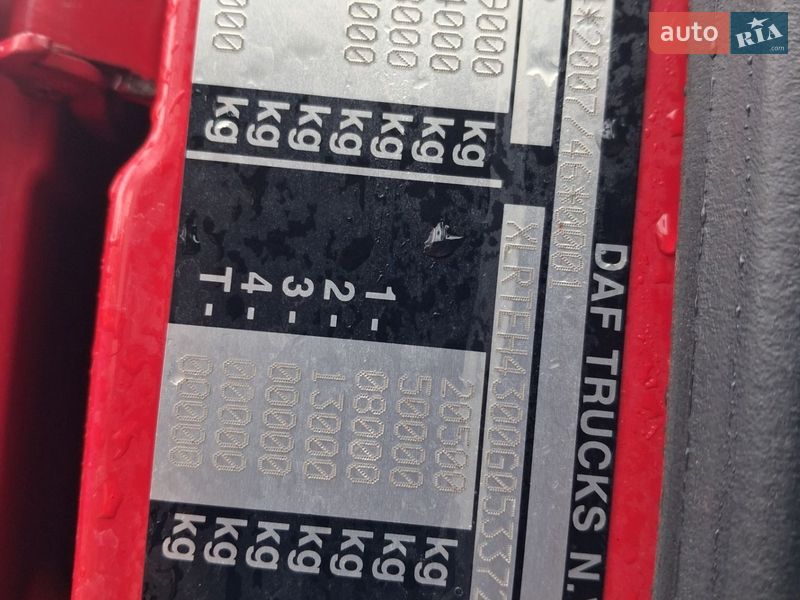 Тягач DAF XF 2014 в Ковелі фото 5 Тягач DAF XF 2014 в Ковелі