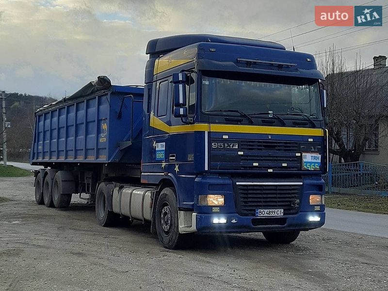 Зерновоз DAF XF 2002 в Тернополе Зерновоз DAF XF 2002 в Тернополе