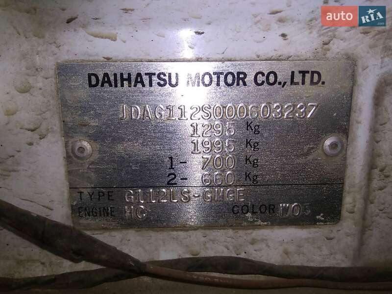 Хэтчбек Daihatsu Charade 1991 в Днепре