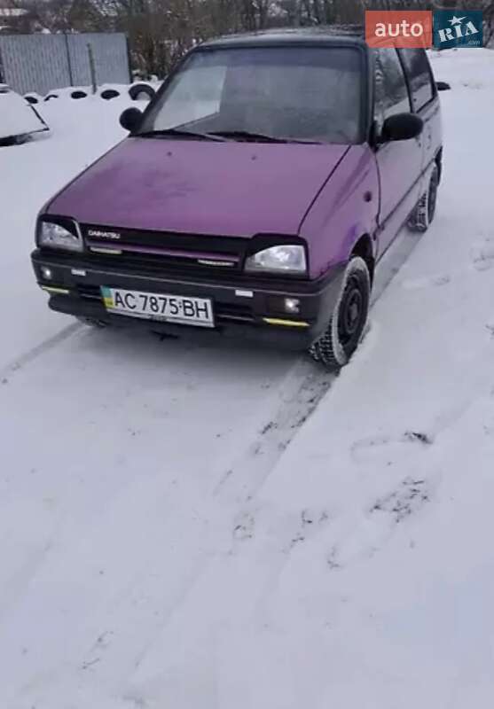 Daihatsu Cuore 1986 Daihatsu Cuore 1986