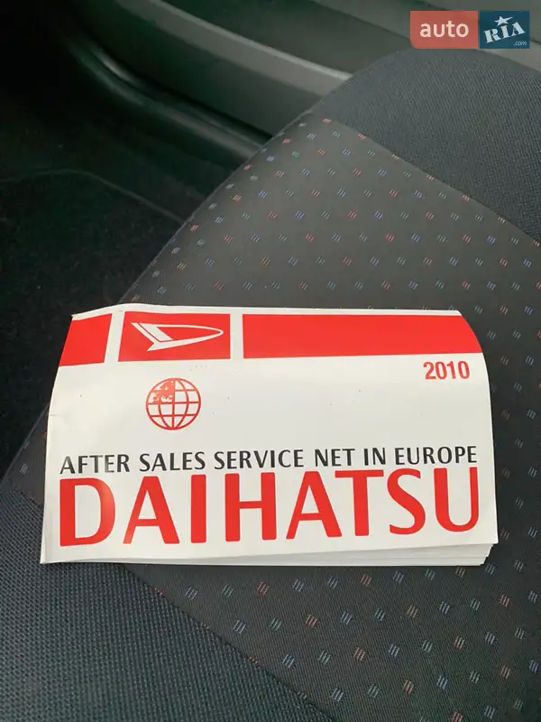 Хэтчбек Daihatsu Sirion 2010 в Ровно документ